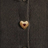 Button Jewelry Heart