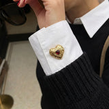 Button Jewelry Heart